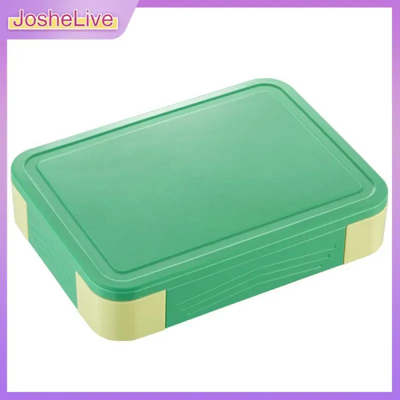 

Sealed Leak-proof Lunch Box Food Storage Tableware Microwave Heating Portable Plastic Salad Fruit Food Container Stackable
