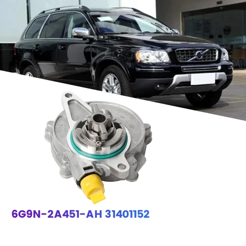Вакуумный насос управления тормозом для S60 S80 V70 XC60 XC70 XC90 замена 31401152 6G9N-2A451-AH 6G9N2A451AG