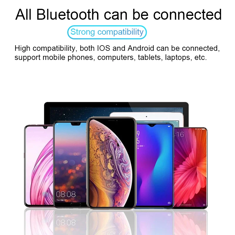 TWS-стереонаушники X8 с поддержкой Bluetooth 5 0 и зарядным футляром на 2200 мА · ч |
