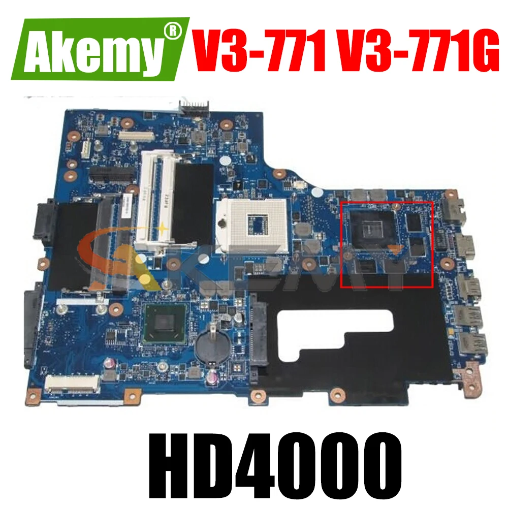 

AKEMY NBM7Q11001 NB.M7Q11.001 VA70 VG70 For acer aspire V3-771 V3-771G laptop motherboard 17.3 inch HD4000 warranty 60 days