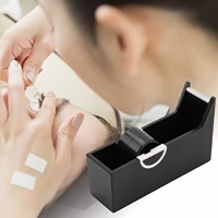 plastic adhesive roller tape holder eyelashes extension tape dispenser tape cutter manual diy packing tools sealing machine