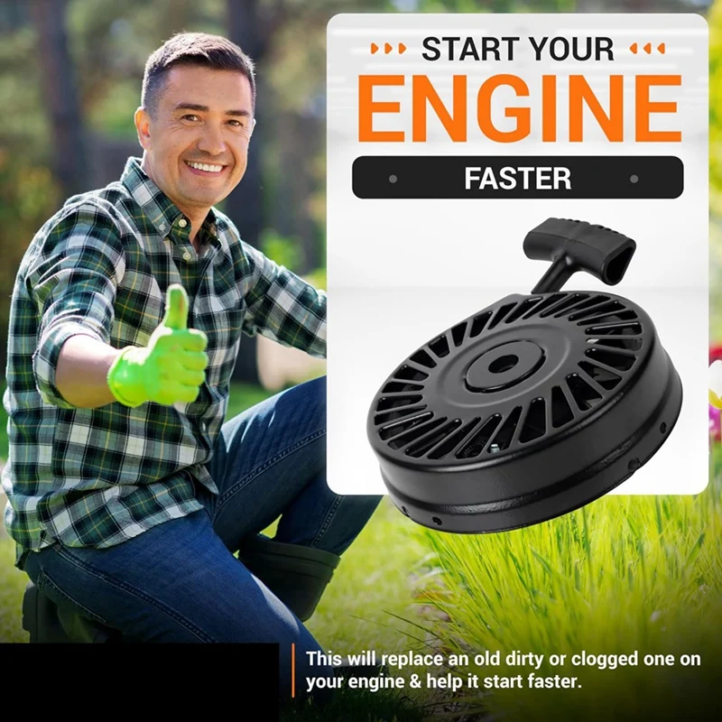 Стартер с отдачей 590472 590637 в сборе-для Tecumseh 590732A 590739 590763 Снегоочистители LEV100 LEV120