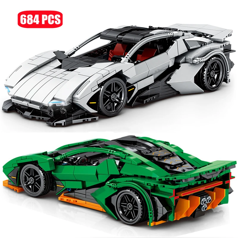 

Технический эксперт знаменитый конструктор спортивный автомобиль модель Moc скоростной гоночный автомобиль кирпичи Обучающие Детские игру...