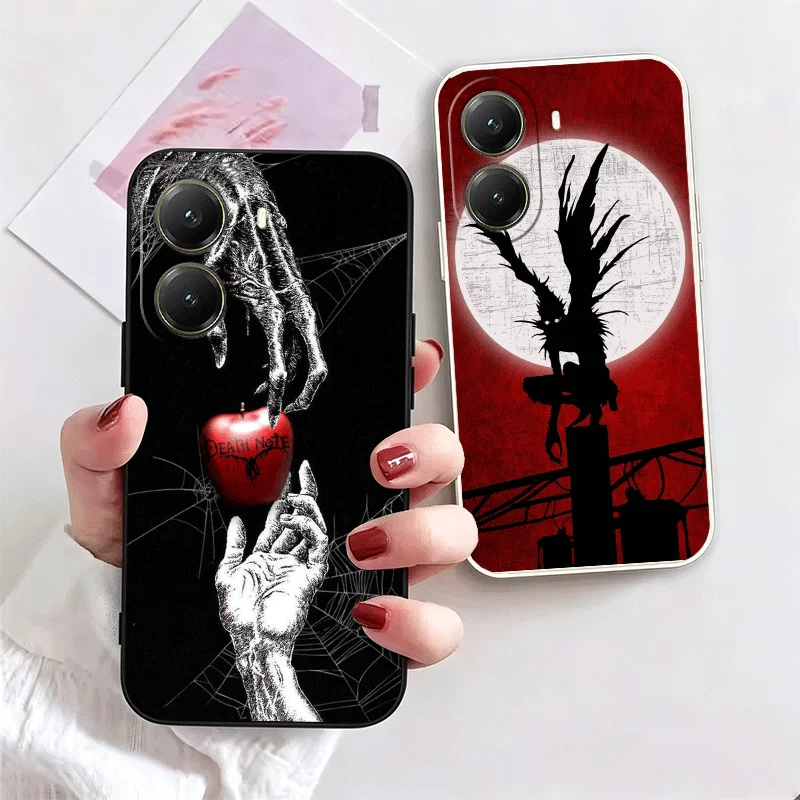 Фото Мягкий чехол для телефона N-Notes D-Deaths Anime Ryuk для Xiaomi Poco M8 X7 X8 Pro Max X6 X5 X3 F7 F8 Ultra M7 Redmi 15C 15 14C 13C 13 12C №1