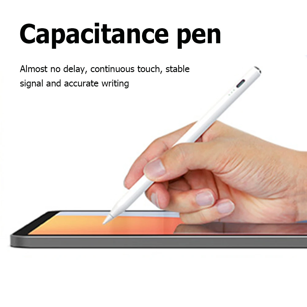 

Стилус для сенсорного экрана, активный стилус Type-C, антибликовый дисплей питания в режиме реального времени для планшетов iOS версий 2018 или 2019...