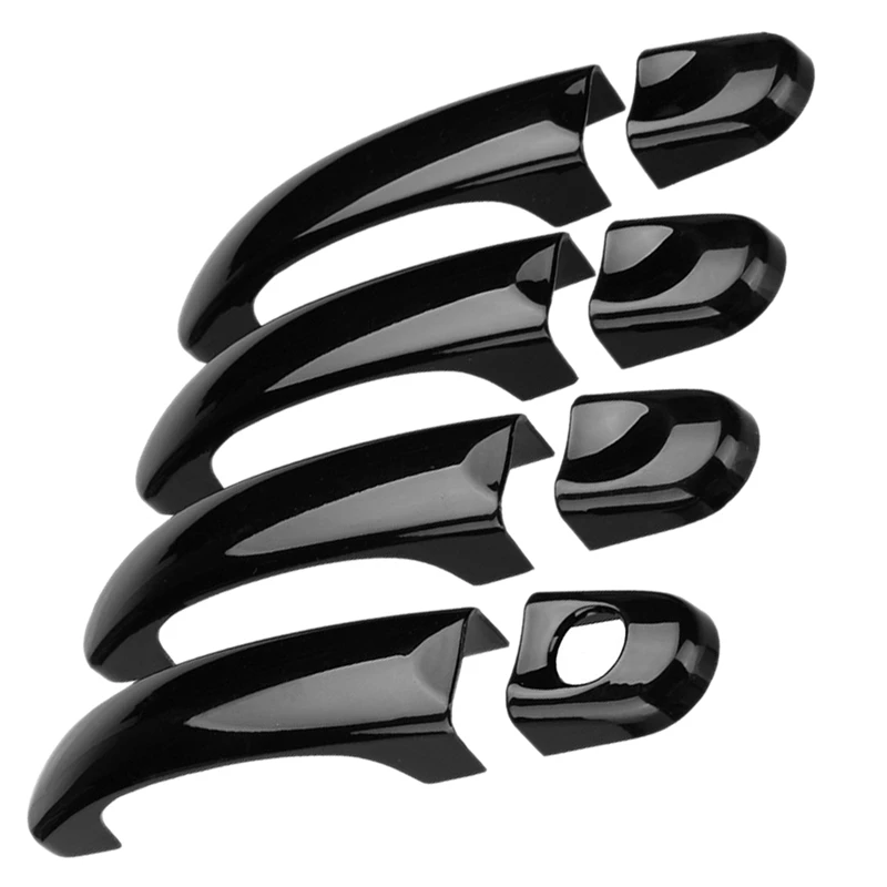 Накладка на дверную ручку автомобиля для Transporter T5 T6 2003-2015 Caddy Touran черный