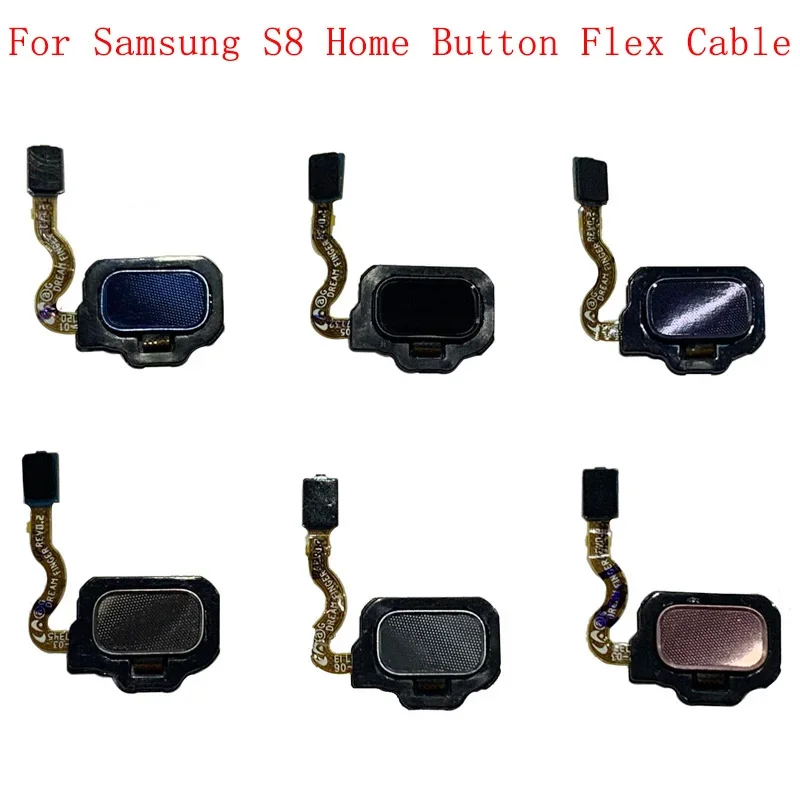 Сенсор отпечатков пальцев кнопка домой гибкий кабель лента для Samsung S8 G950 S8Plus G955 S9