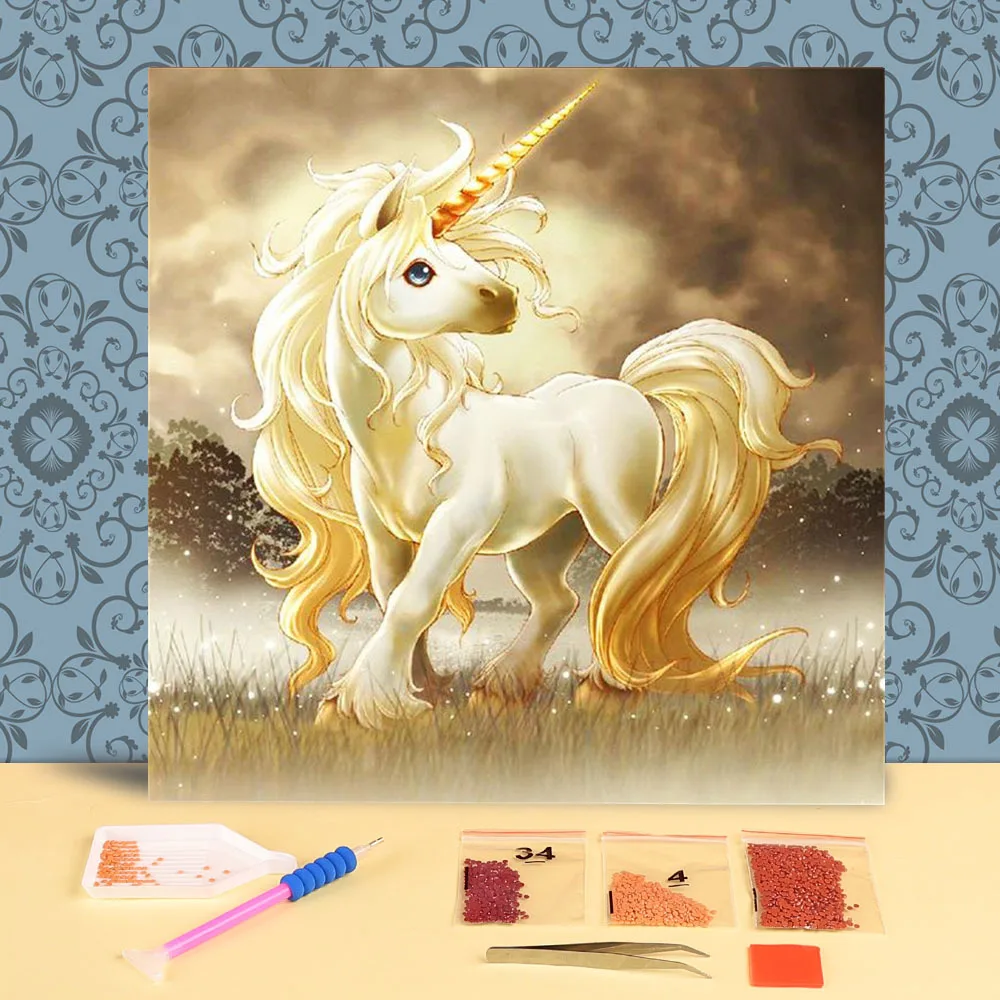 

Животные мультфильмы DIY полная вышивка мозаика Полный Комплект домашний Декор Рождественский подарок хобби