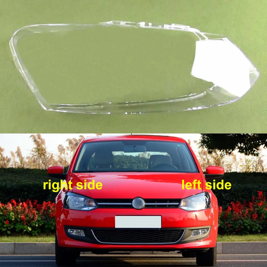 

Прозрачный Абажур для передней фары Volkswagen VW Polo 2011 2012 2013