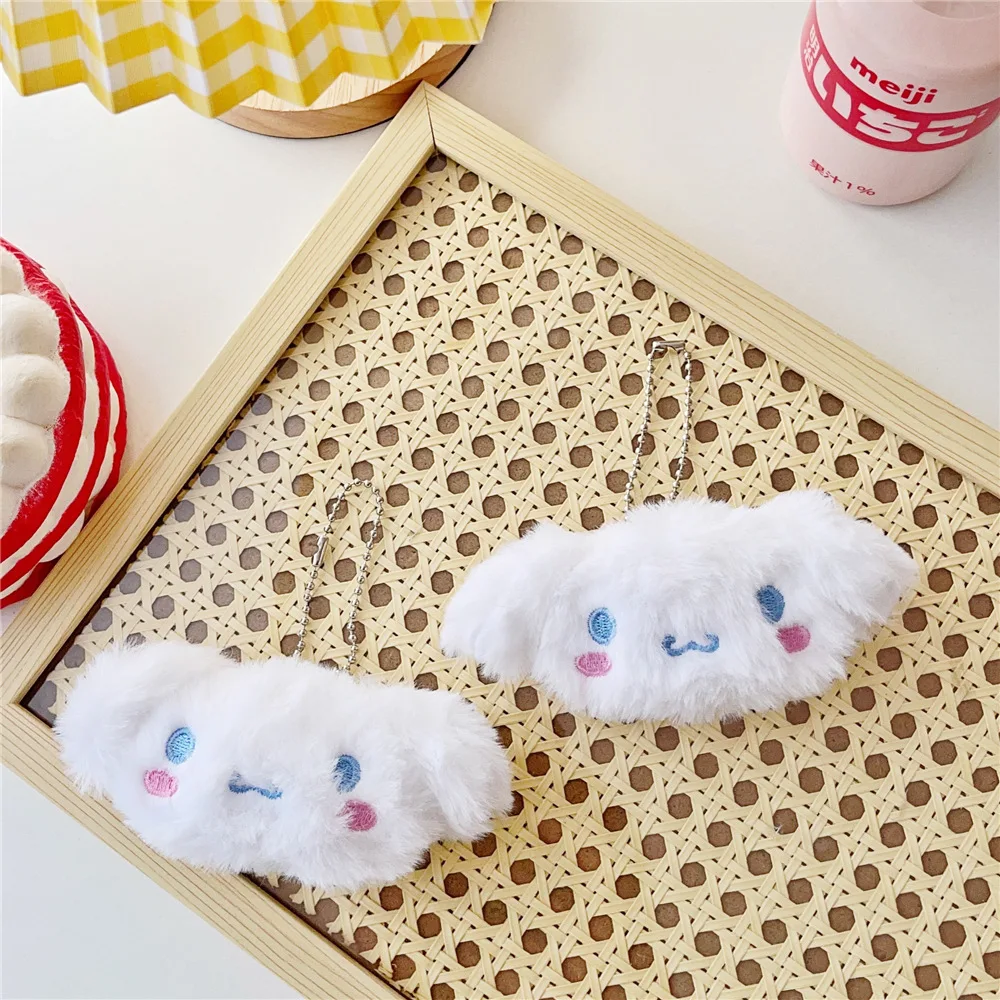 Cute Cartoon Sanrio Cinnamon Roll Plush Toys Key Pendants Backpack Ornaments Children's Holiday Gifts Baby Toys