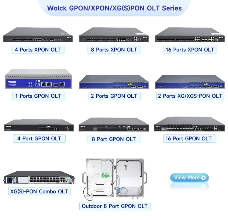 Wolck 1 порт V Solution 1pon V-sol OLT Vsol Single PON Puerto 2 Mini GPON 1-портовый