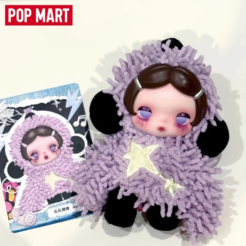 Фото POP MART Skullpanda Off Mode Series Blind Box SP Mystery Box Кукла-брелок, милый сувенир, коллекционная настольная игрушка, подарок на день рождения №1