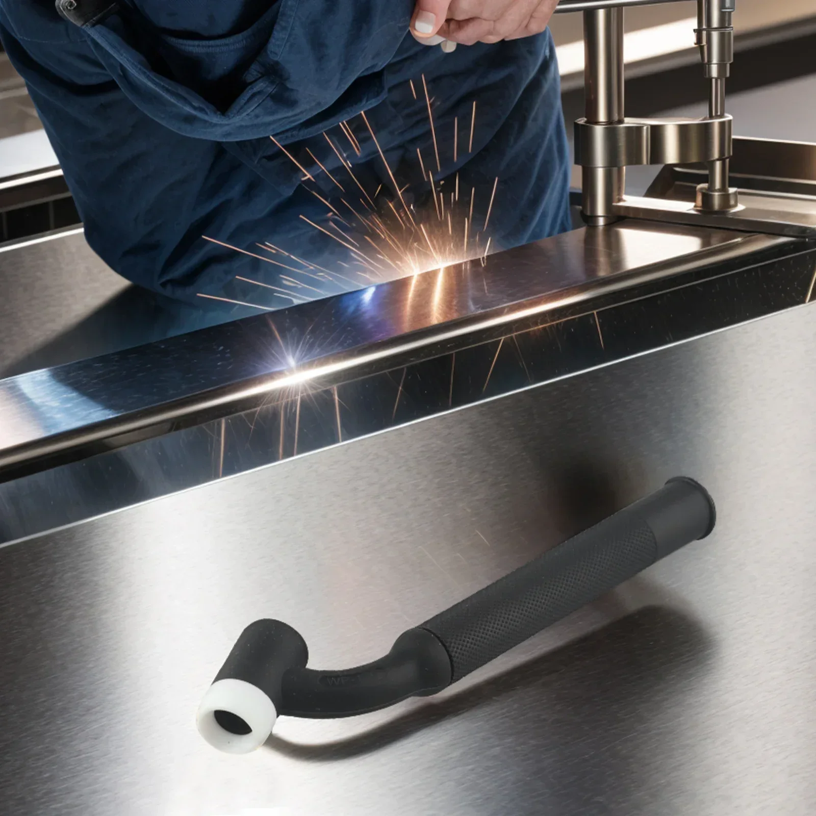 Совместим с сварочным краем горелкой TIG воздушным охлаждением гибкая сварочная