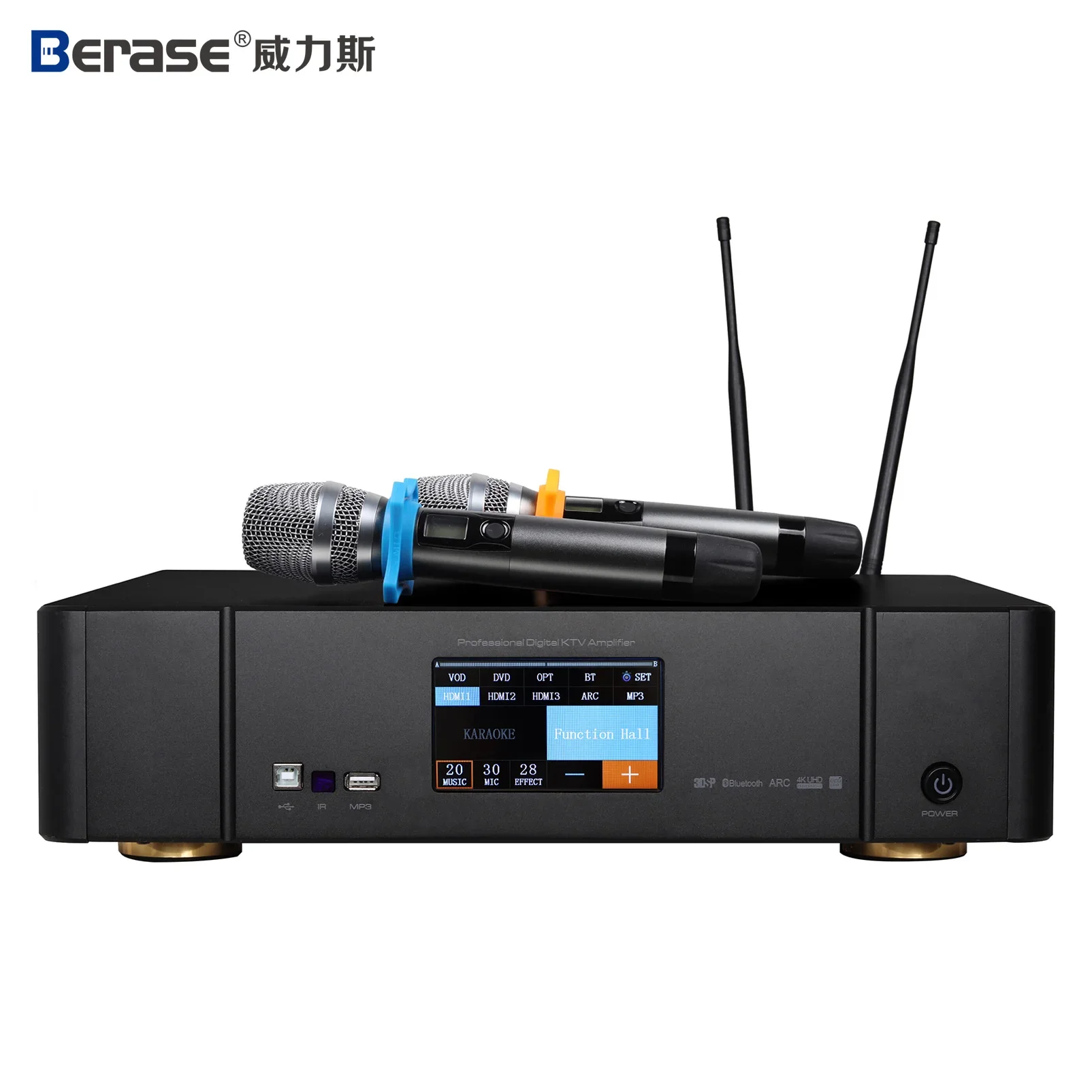 Фото Профессиональный усилитель мощности Berase PRO-750, 450 Вт, по выгодной цене от производителя №1