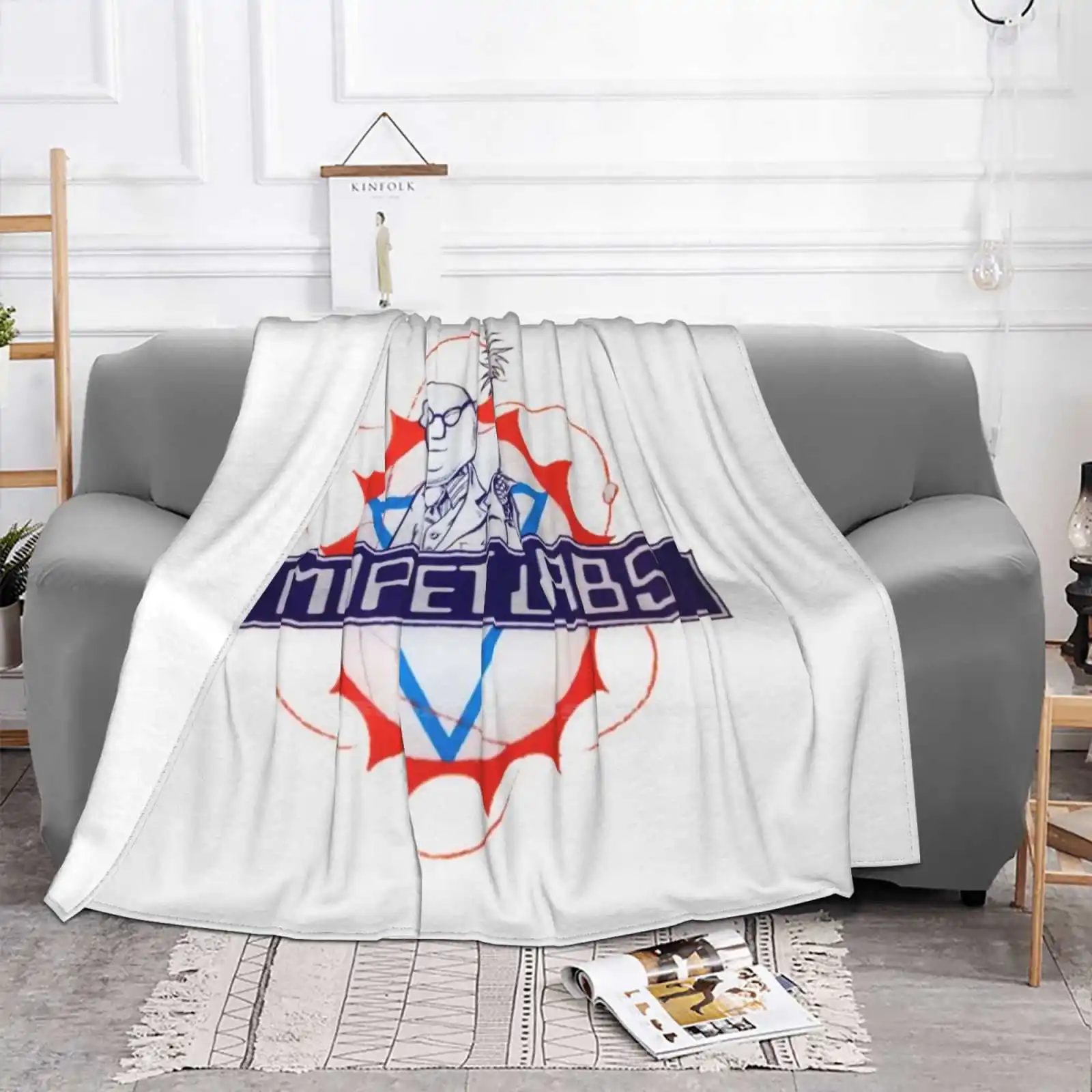 Мягкое теплое одеяло Labs Shaggy диван/кровать/путешествие подарки для любви стакан