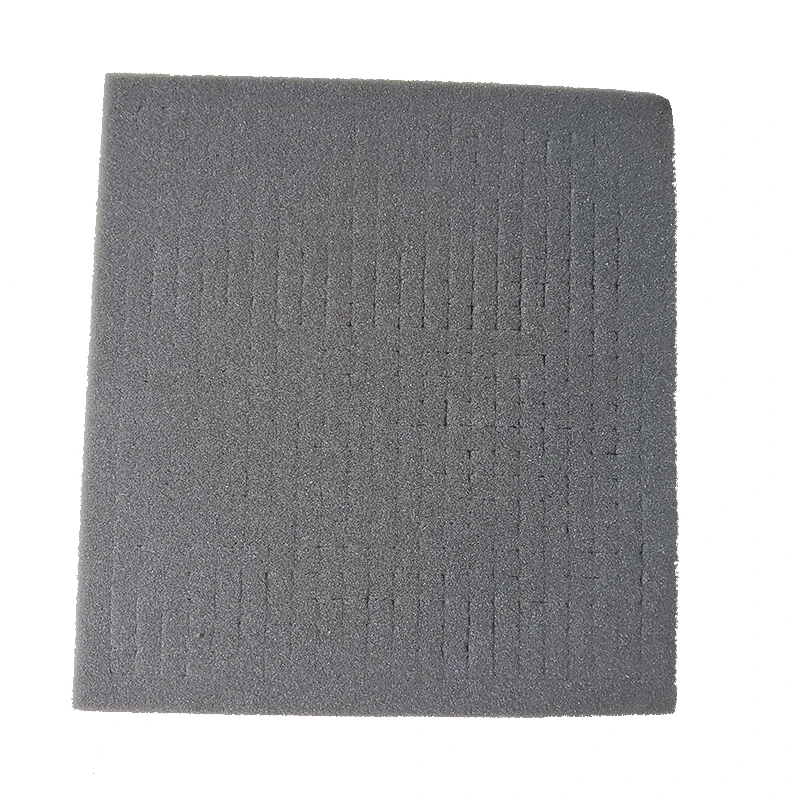 

260*200*40 mm black shockproof and easy-tear pre-cut foam for protecting hardware tools