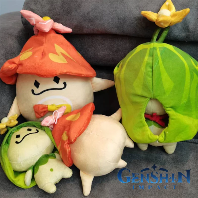 

Genshin Impact 30cm Sumeru Aranara Plush Cotton Doll Pillow Arama Arataki Itto Tighnari Cosplay Cartoon Props Accessories Game