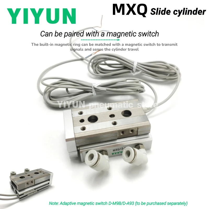 

MXQ12 MXQ16-10BS/20BS/30BS/40BS/50BS/75BS/100BS/125BT CS CT AS AT SMC тип YIYUN, пневматический цилиндр, Рабочий стол