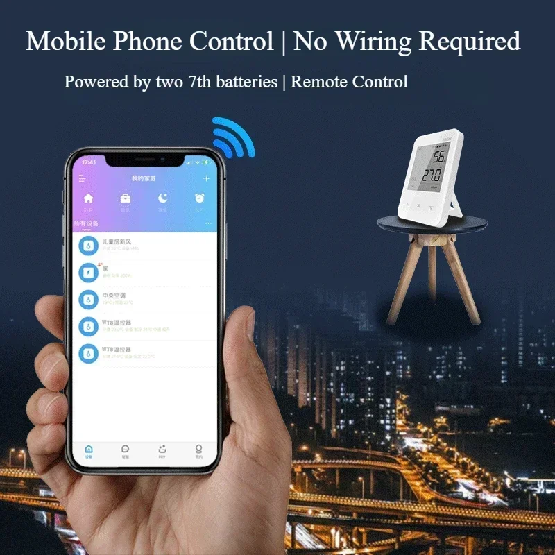 Умный термостат Wi-Fi