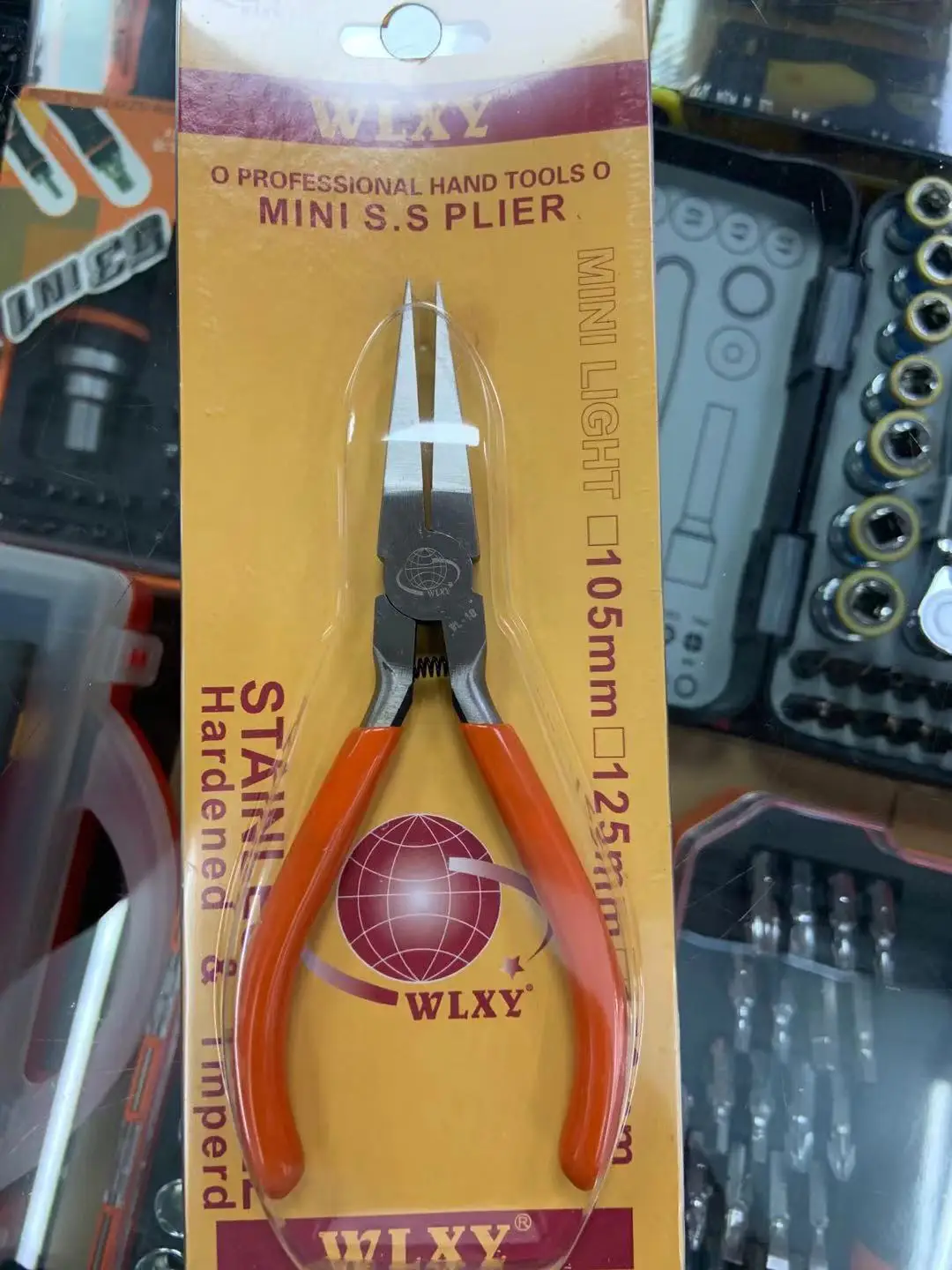 MILE 4,5-дюймовые тонкие плоскогубцы с плоскими иглами, щипцы для электрика для изготовления ювелирных изделий и ручной работы, инструмент для изготовления бисера и бисера