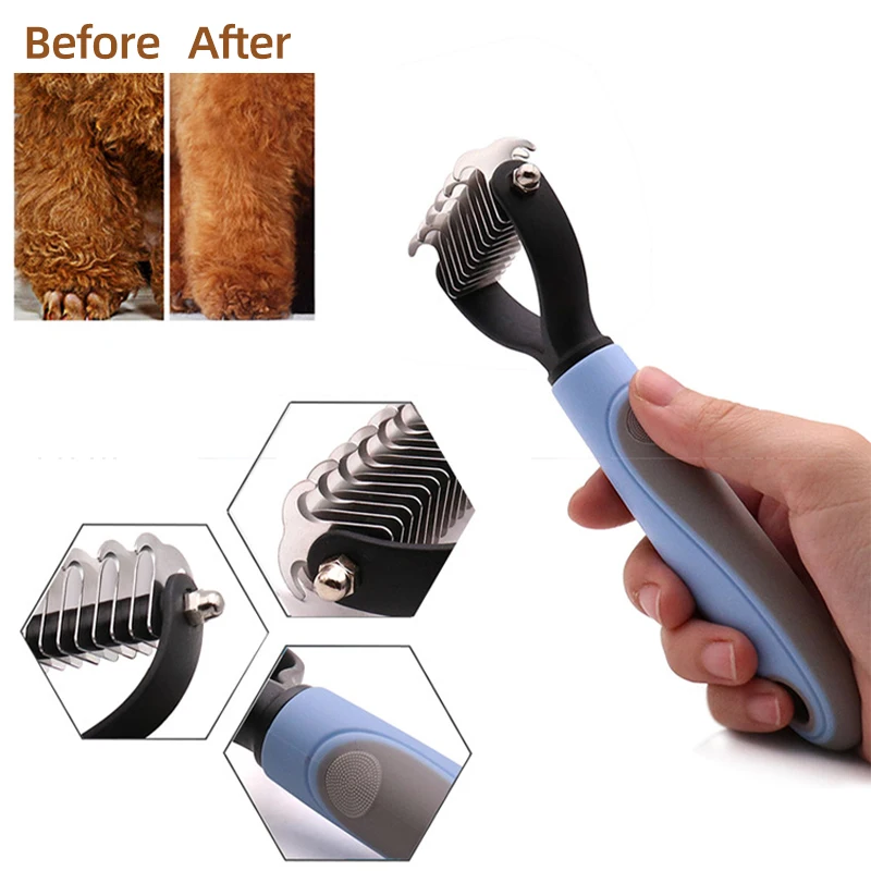 

Remover For Brush And Pet Supplies Long Hair Haired Dog Curly Pet Grooming Cats Short Dog Matted Hair Brush Accessories Animal