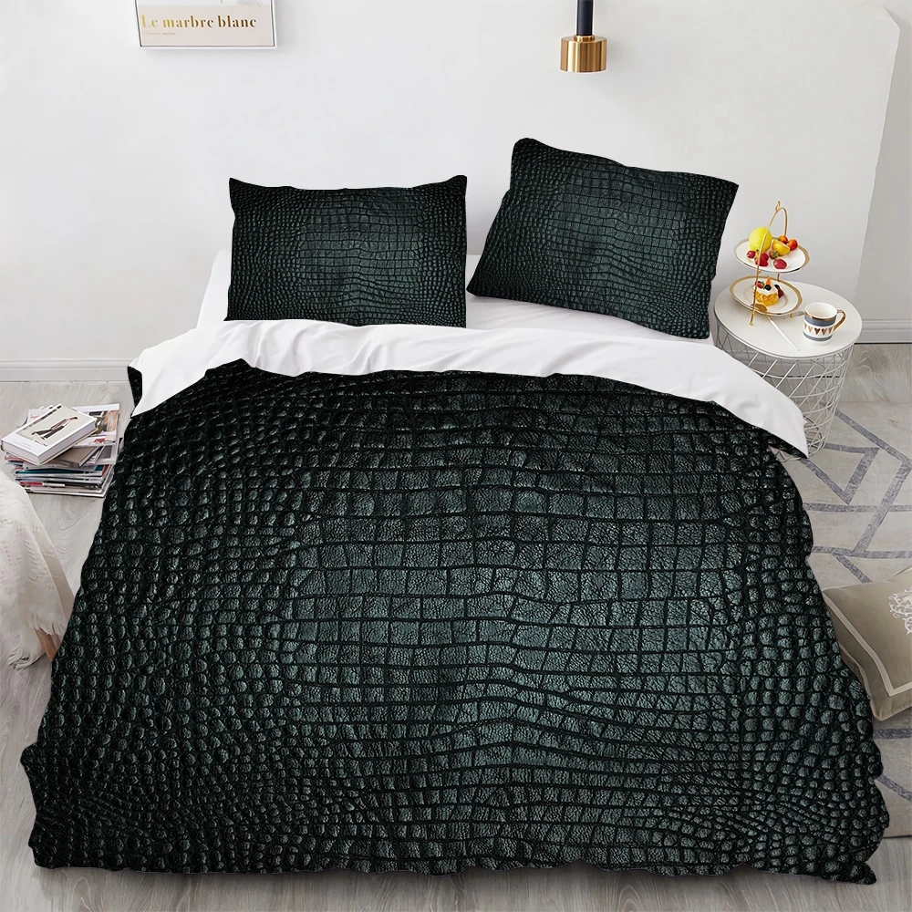 

Evich Polyester Bedding Sets of Animal Skin Pattern Series Current Season High-end Pillowcase Quilt Cover Multi Size Homehold