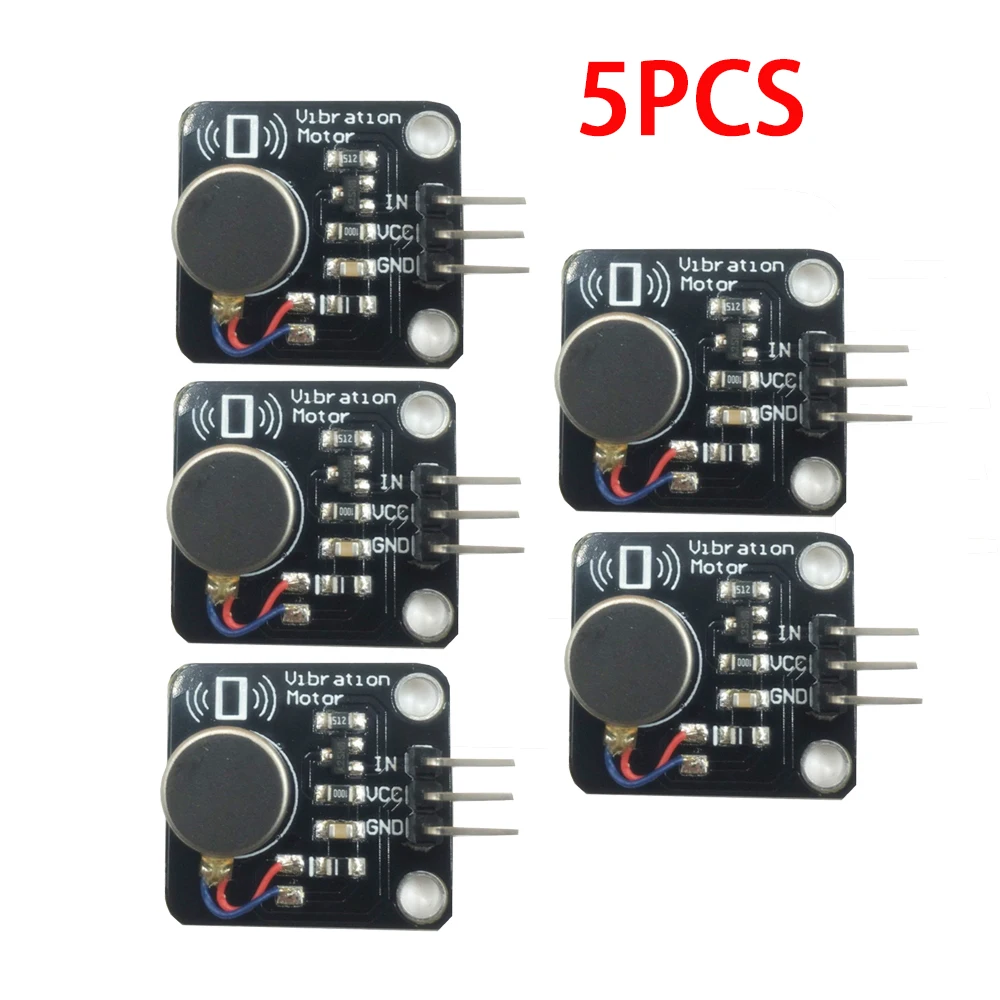 5PCS PWM Vibration Motor Switch Toy Sensor Module DC 5V Mobi