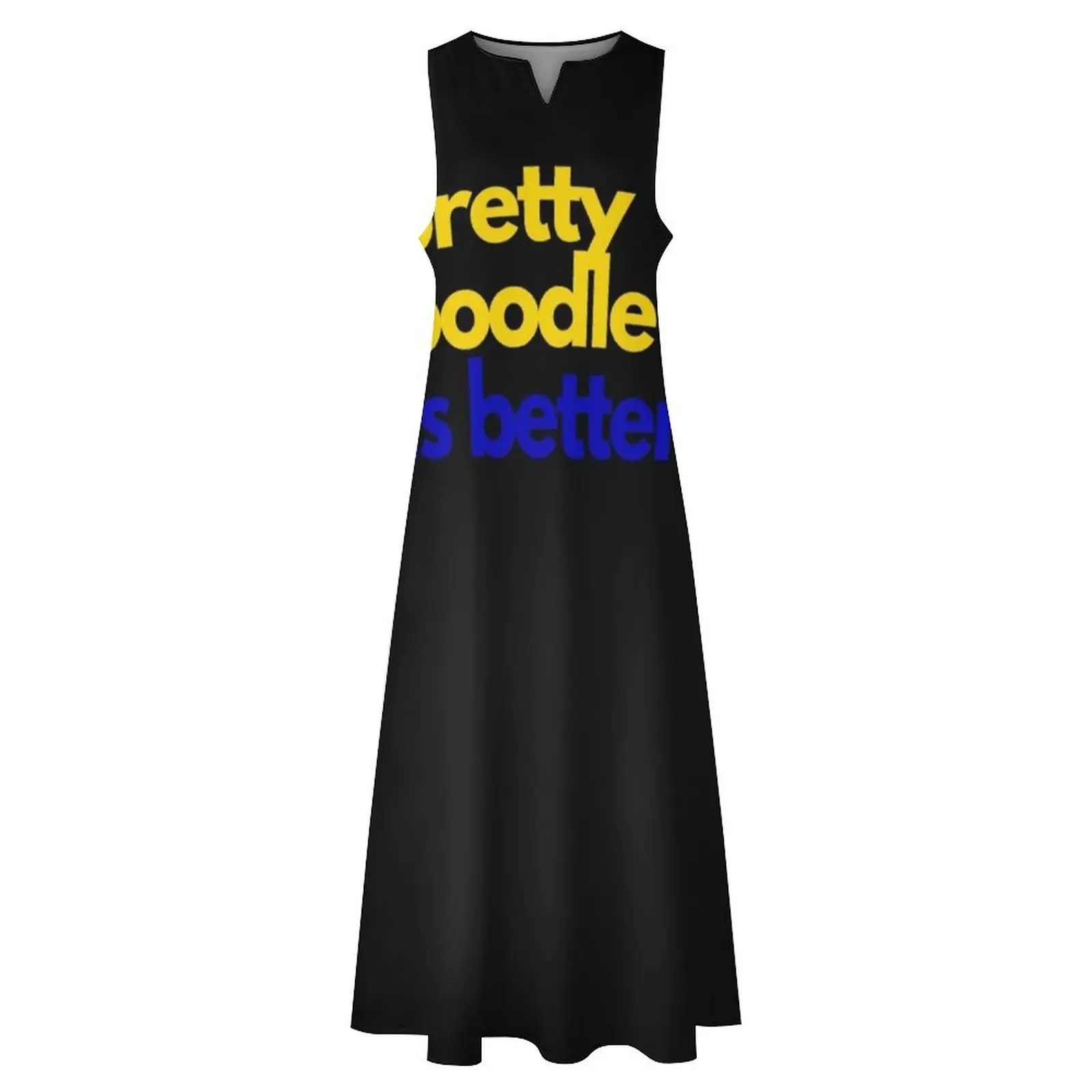 Женское платье Pretty Poodle Is Better из полиэстера
