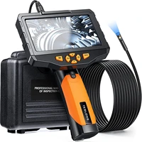 5 ips dual lens inspection camera nts300 digital video scope camera 1080p industrial endoscope tool for home pipe with