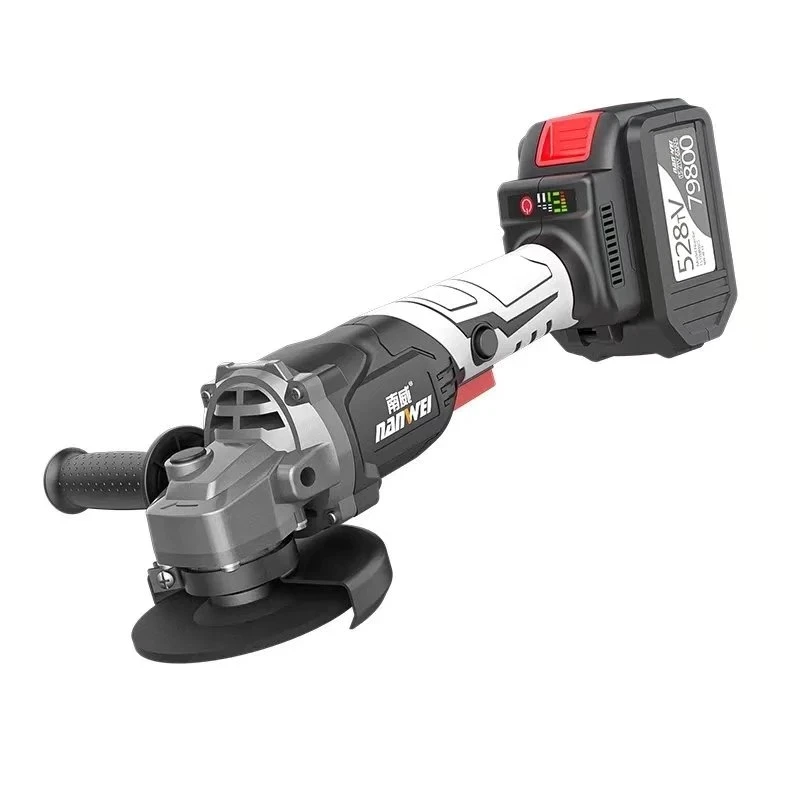 

2023 New Brushless Cordless Angle Grinder Lithium Battery Polishing Grinder Cutting Machine Angle Grinder Metal Tin Sign