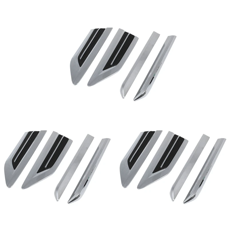 

12X For 2016 2017 2018 Tiguan Mk2 Door Side Wing Emblem Badge Sticker Trim