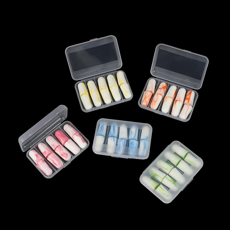 

5Pairs Comfort Soft Foam Ear Plugs Anti Noise Travel Sleep Noise Reduction Prevention Earplugs Sound Insulation Ear Protection