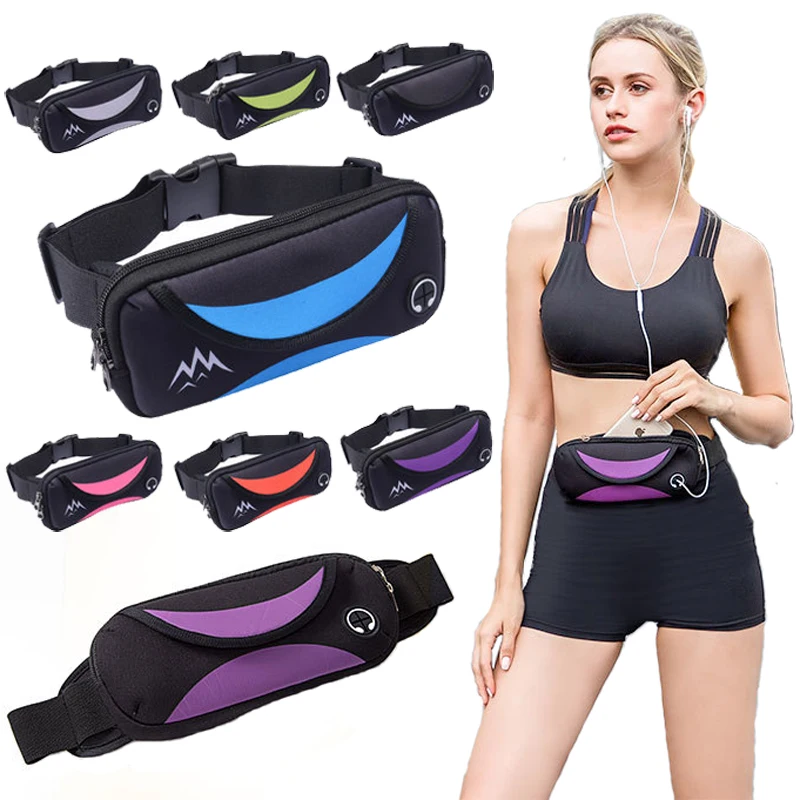 Водонепроницаемая поясная сумка для мужчин и женщин спортивный кошелек бега