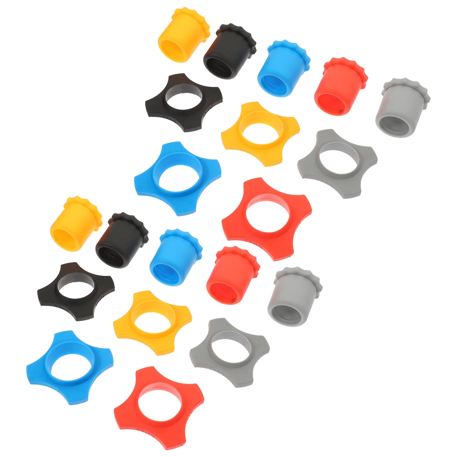 

10 Sets Wireless Microphones Skid Ring Supplies Anti-Rolling Rings Protective Ktv Anti-slip Sleeves Anti-fall