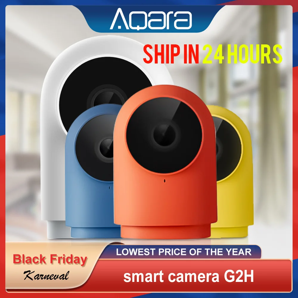 

Aqara G2H Camera Smart Zigbee 1080P HD Gateway Version Is Suitable For Apple Homekit APP Zigbee Night Vision Home Security