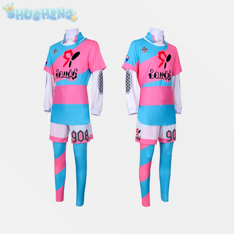 Фунта Битва Косплей Аниме Меч Щит Костюм Униформа Набор Хэллоуин Вечеринка Наряд