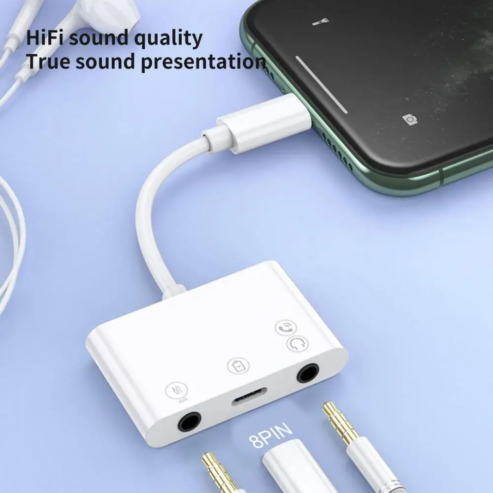 

Audio Sound Card Practical High-performance Plug And Play Mobile Phone Accessories Type-C Adapter Type-C Adapter
