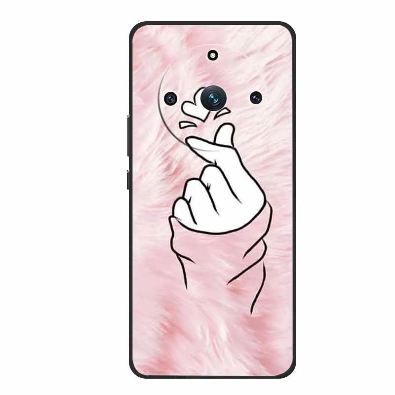 Модный чехол для телефона из мягкого силикона и ТПУ Realme 11 Pro +