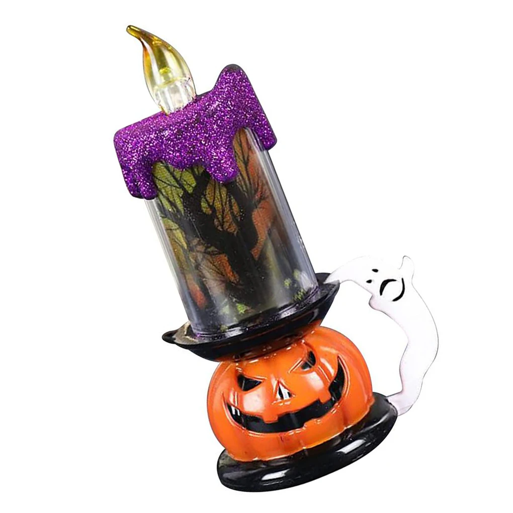 

Праздничная лампа, свеча, украшение для дома, реквизит для Хэллоуина, милый подарок, праздничные принадлежности, осветительное устройство