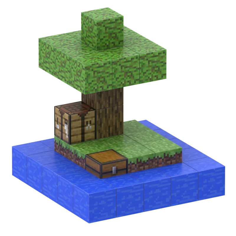 Премиум My World DIY Магнитный сборный куб Строительный строительный блок Игрушки