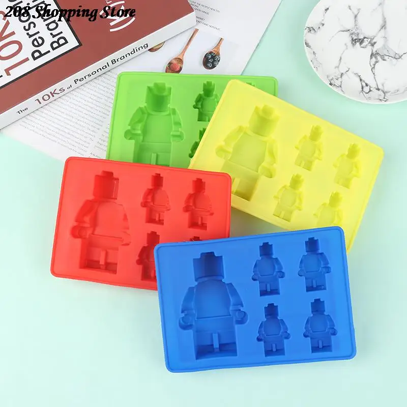 

Robots Silicone Mold for DIY Handmade Chocolate Ice Tray Mould Making Tools