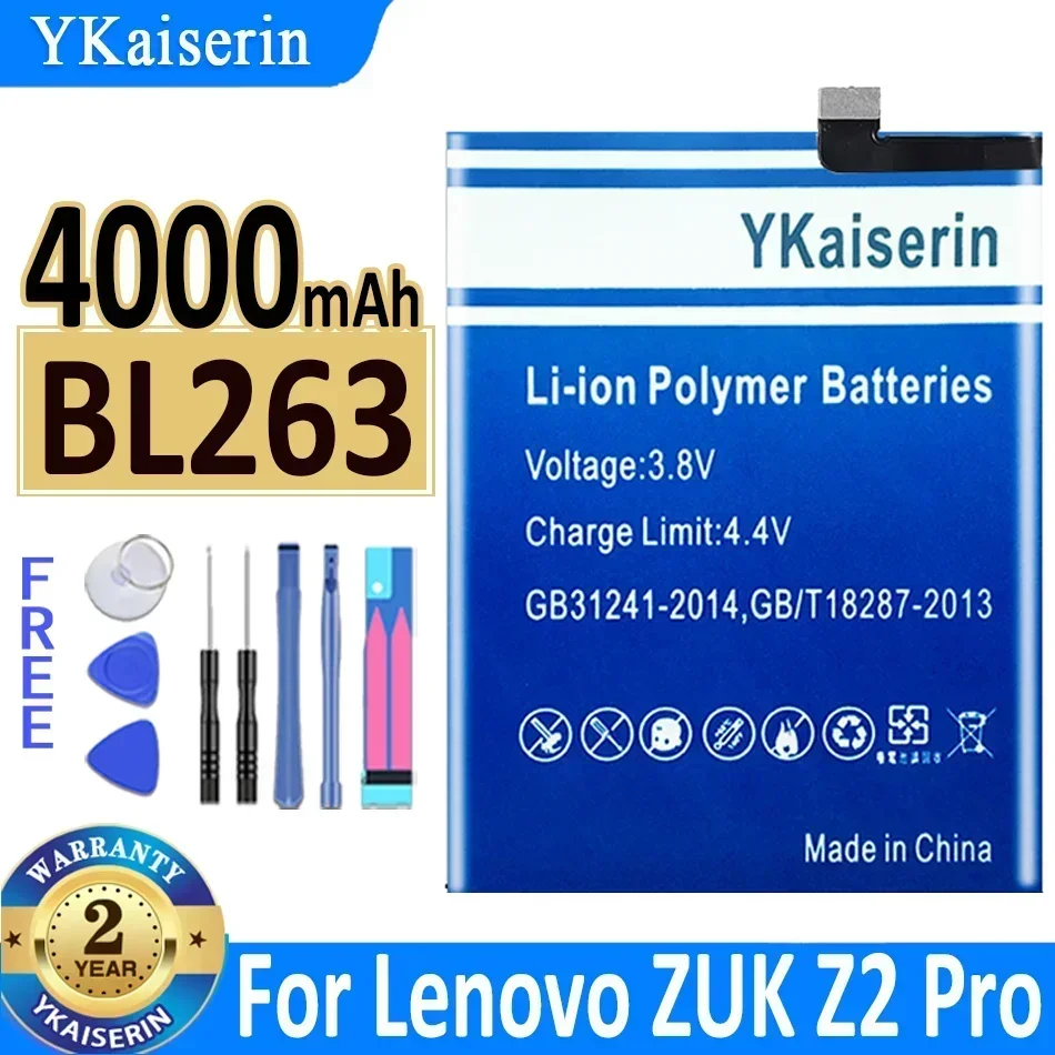 Фото Аккумулятор YKaiserin для Lenovo ZUK Z2 Z2Pro Z1/Z6 Pro Z6Pro Z90 Vibe Shot/Max Z5s L78071 Z5 Pro Z5Pro Z2131 L78051 L78121 BL246 №4