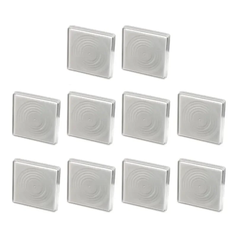 5 шт. 16 мм-40 мм пластиковый квадратный держатель для монет маленькие круглые