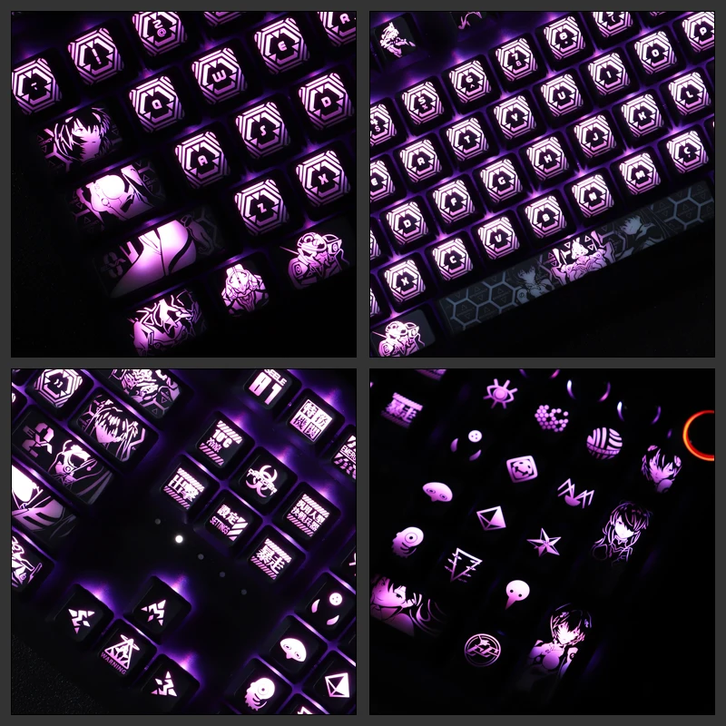 104 на клавиши с персонализированным дизайном в стиле аниме Аянами рей и АСУКА