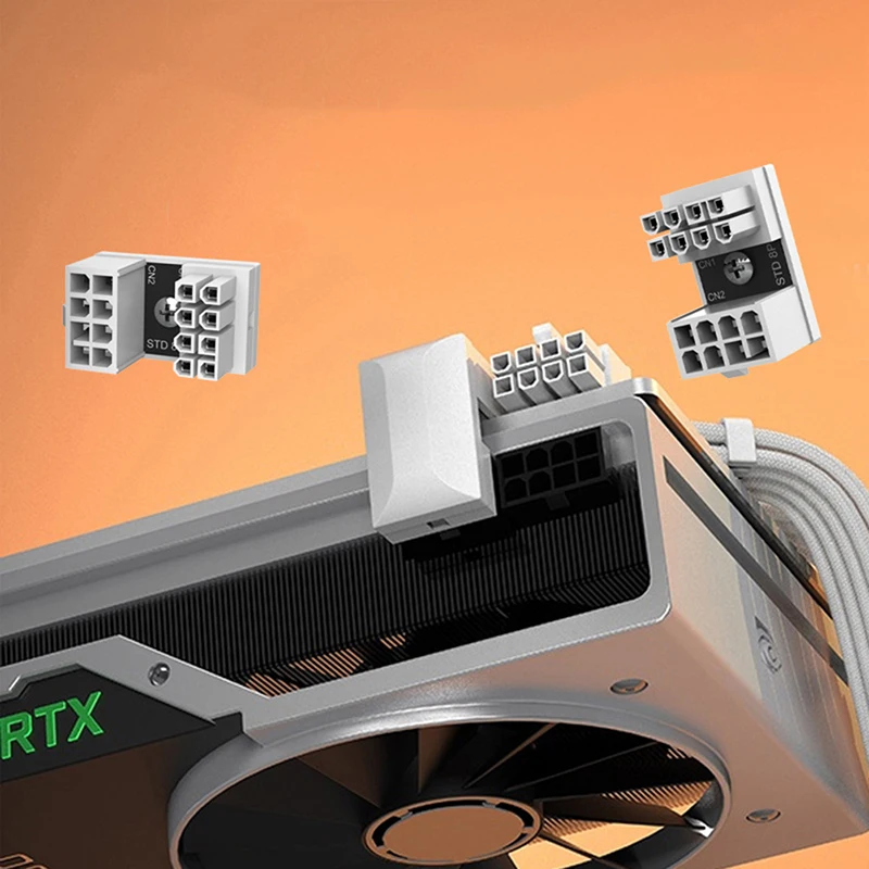 

Плата адаптера питания ATX GPU VGA PCIe с 8 контактами U на 180 градусов