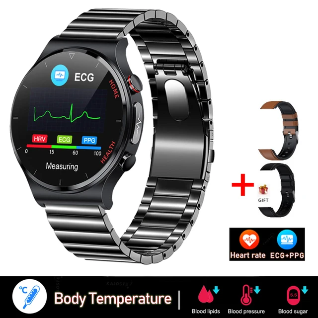 

For Samsung Xiaomi Huawei Laser Treatment Sangao Smart Watch Men ECG+PPG Health Heart Rate Watches IP68 Waterproof Smartwatch