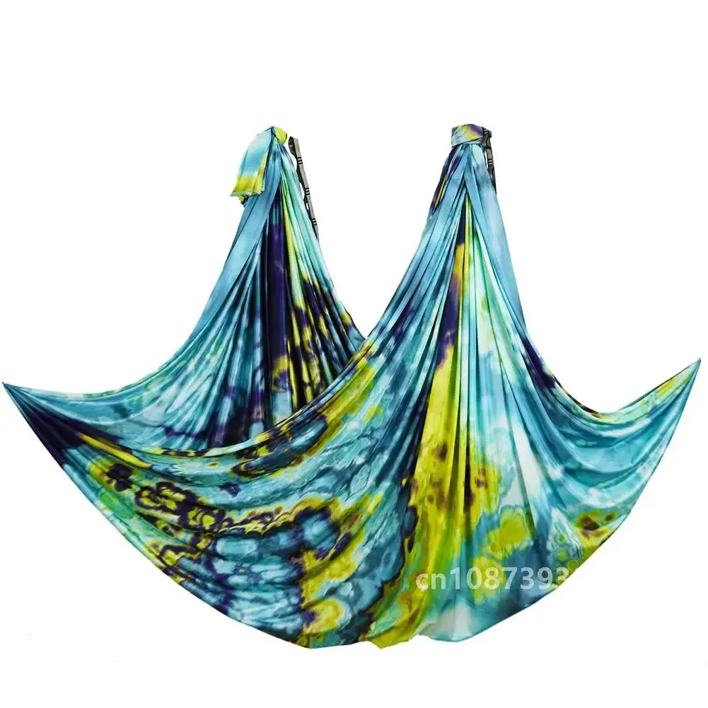 2024 New Aerial Yoga hammock Fabric Flying Pilates Swing Silk Anti-Gravity Traction Device Fitness Home Gym