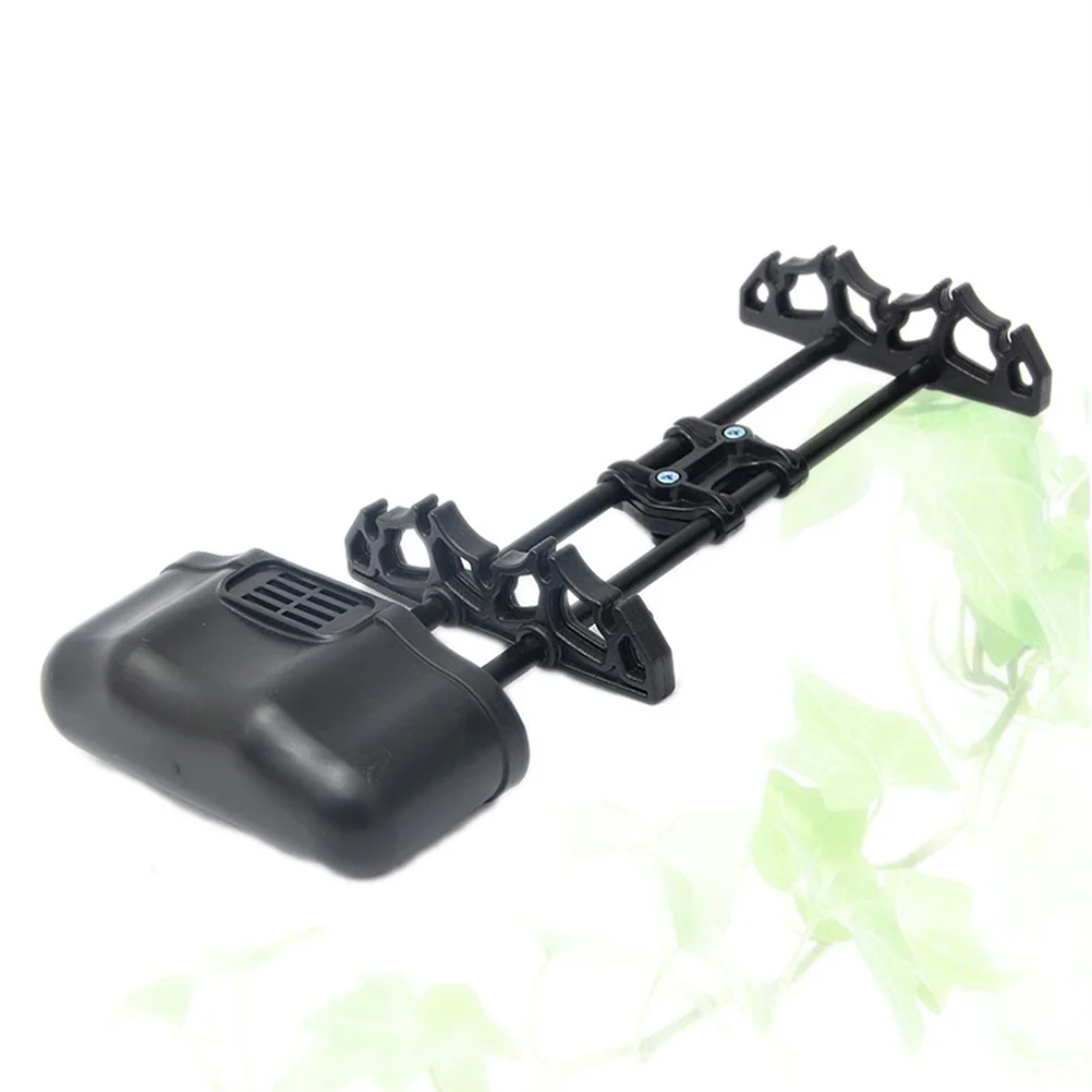 

1 Pc Archery Arrow Quiver Holder Hold Arrows Quick Release Box Compound Bow Hunting Outdoor Sports Accessory (Black)
