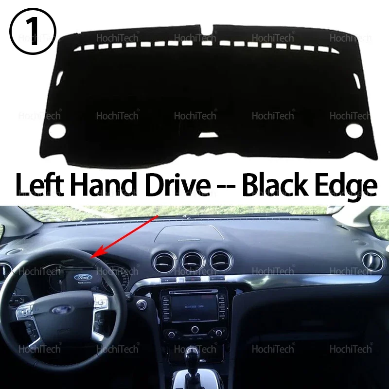 

Ford S-Max 2006-2015, Защитная Крышка Приборной Панели, Солнцезащитный Козырек, Автомобильный Чехол, Защита От УФ-лучей