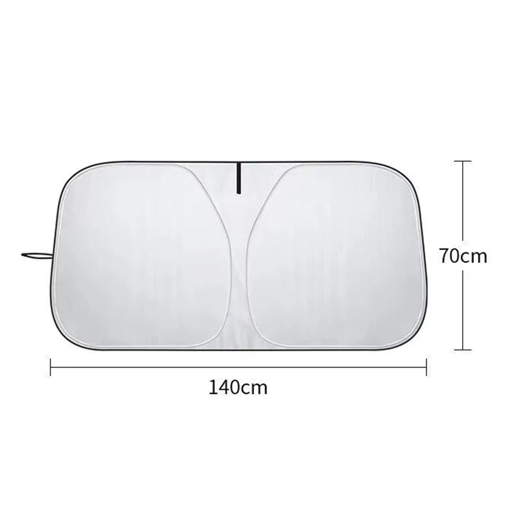 

Parts & Accessories Sunshade 1PACK 1PCS Memory Metal For Car High Quality Non-destructive Installation Brand New
